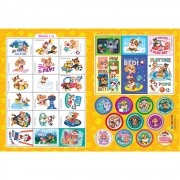 PAW PATROL ระบายสีและสติ๊กเกอร์ KIND&HEROIC